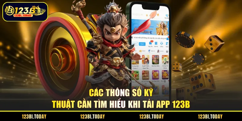 Các thông số kỹ thuật cần tìm hiểu khi tải app 123B