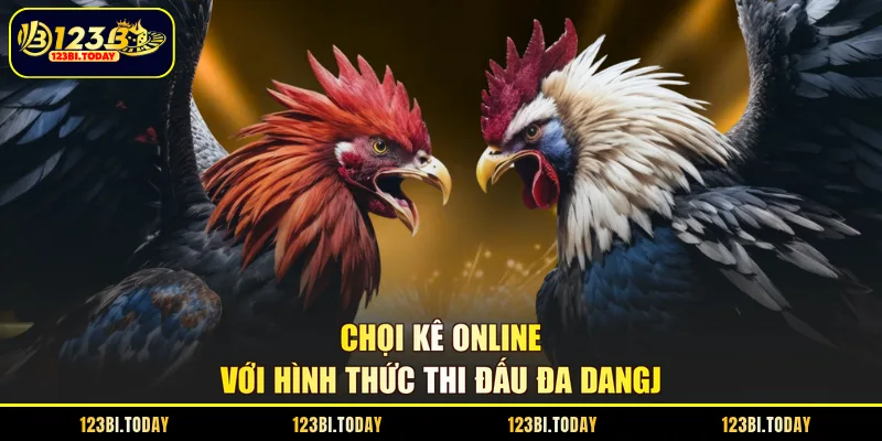 Chọi kê online với hình thức thi đấu đa dạng